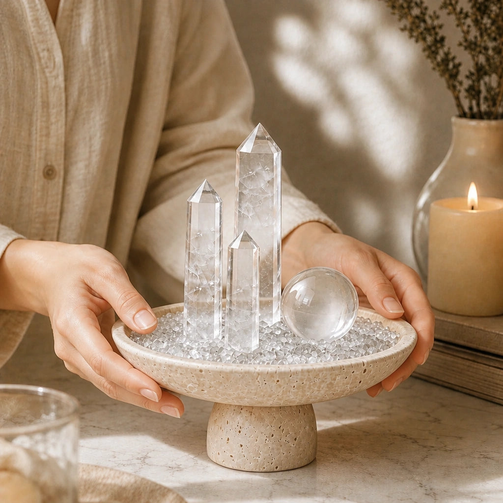 Clear Luminara Vessel detail 1