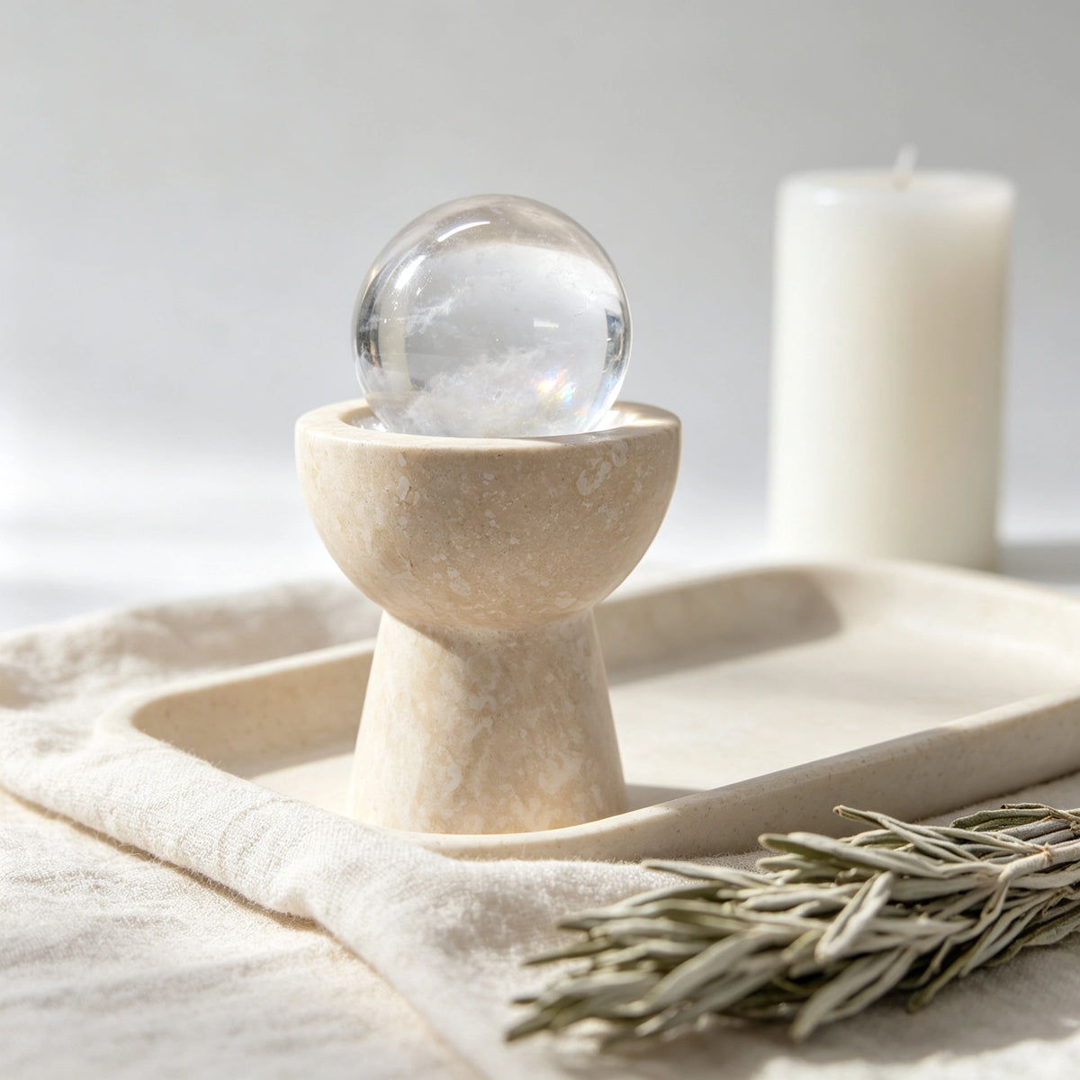 Clear Sphere Chalice detail 1