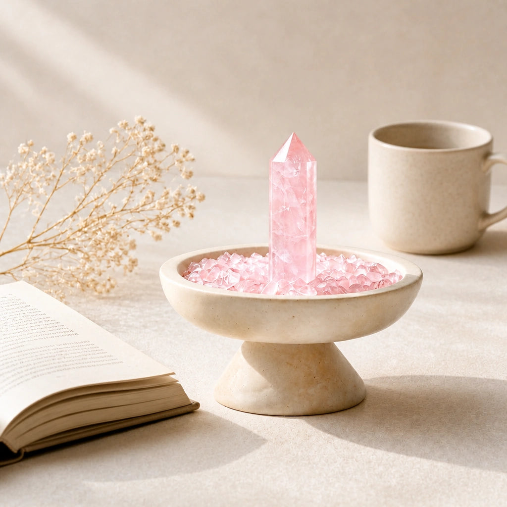 Rose Focus Plinth Vessel detail 2