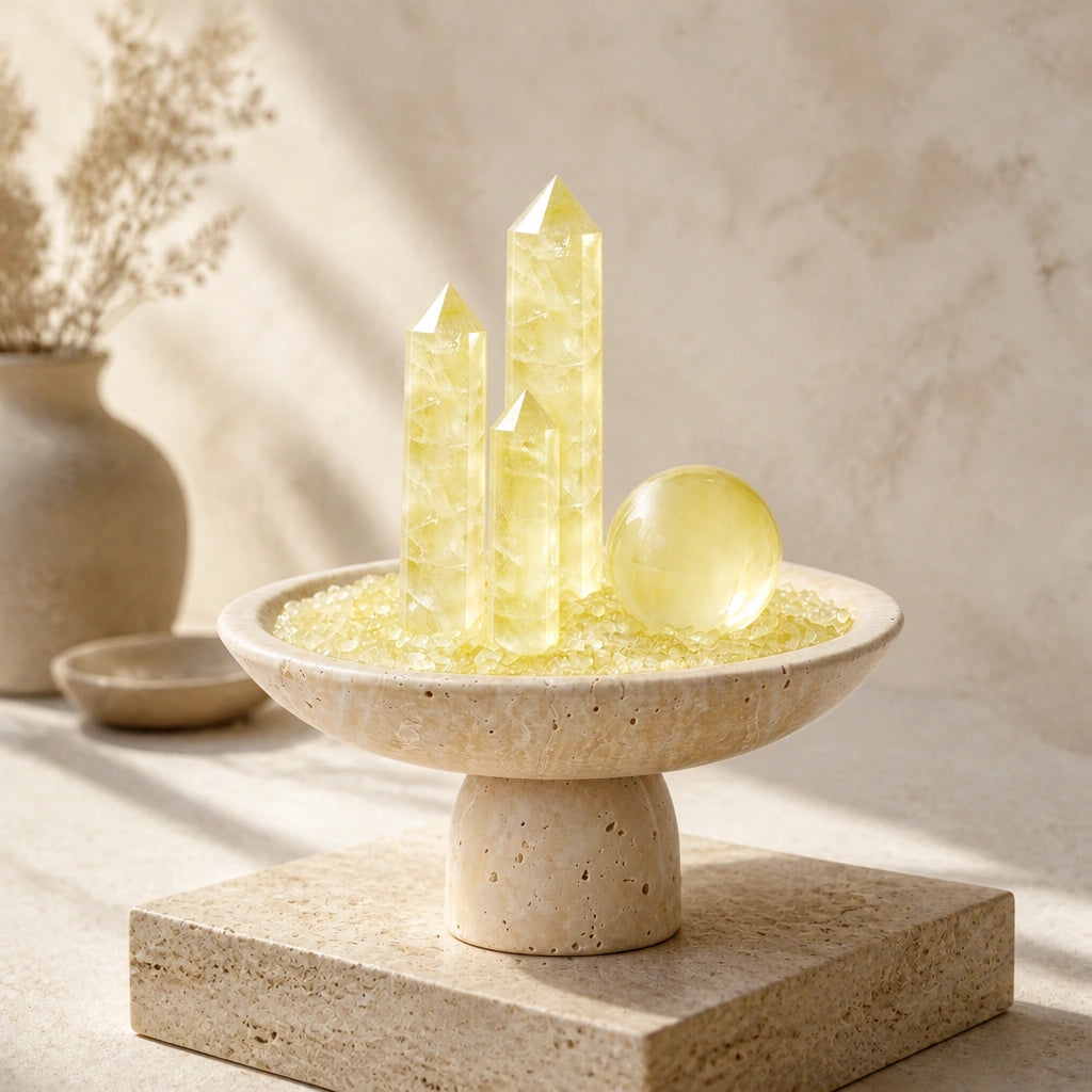 Citrine Luminara Vessel detail 2
