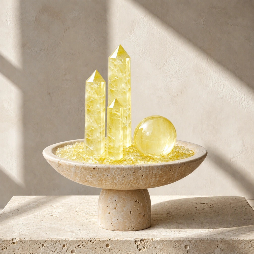 Citrine Luminara Vessel detail 3