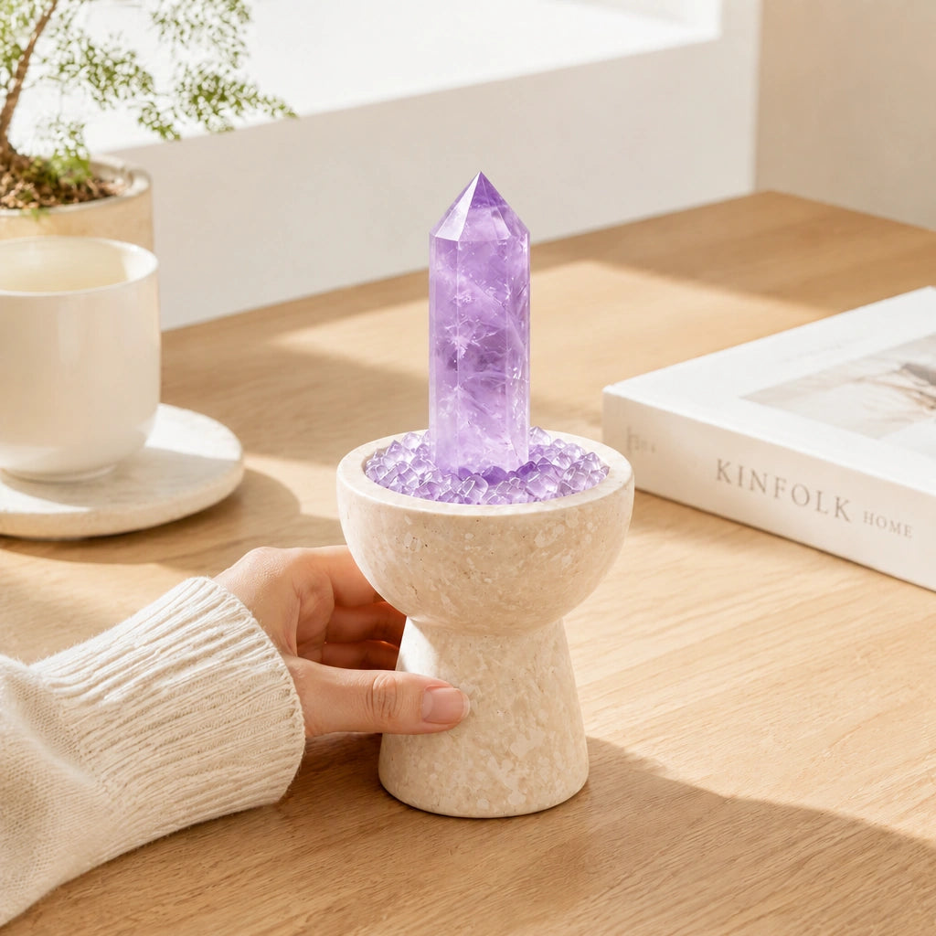 Amethyst Chalice detail 4