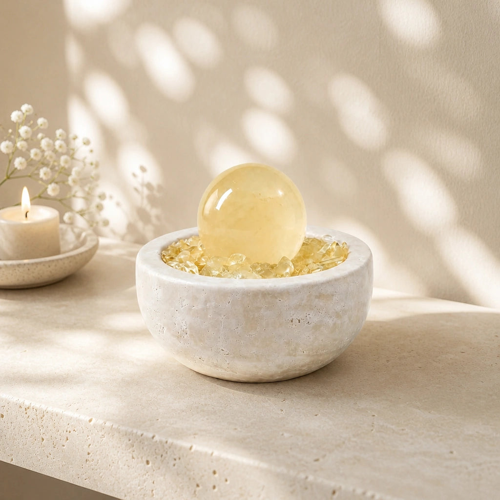 Citrine Radiance Treasure Basin detail 4