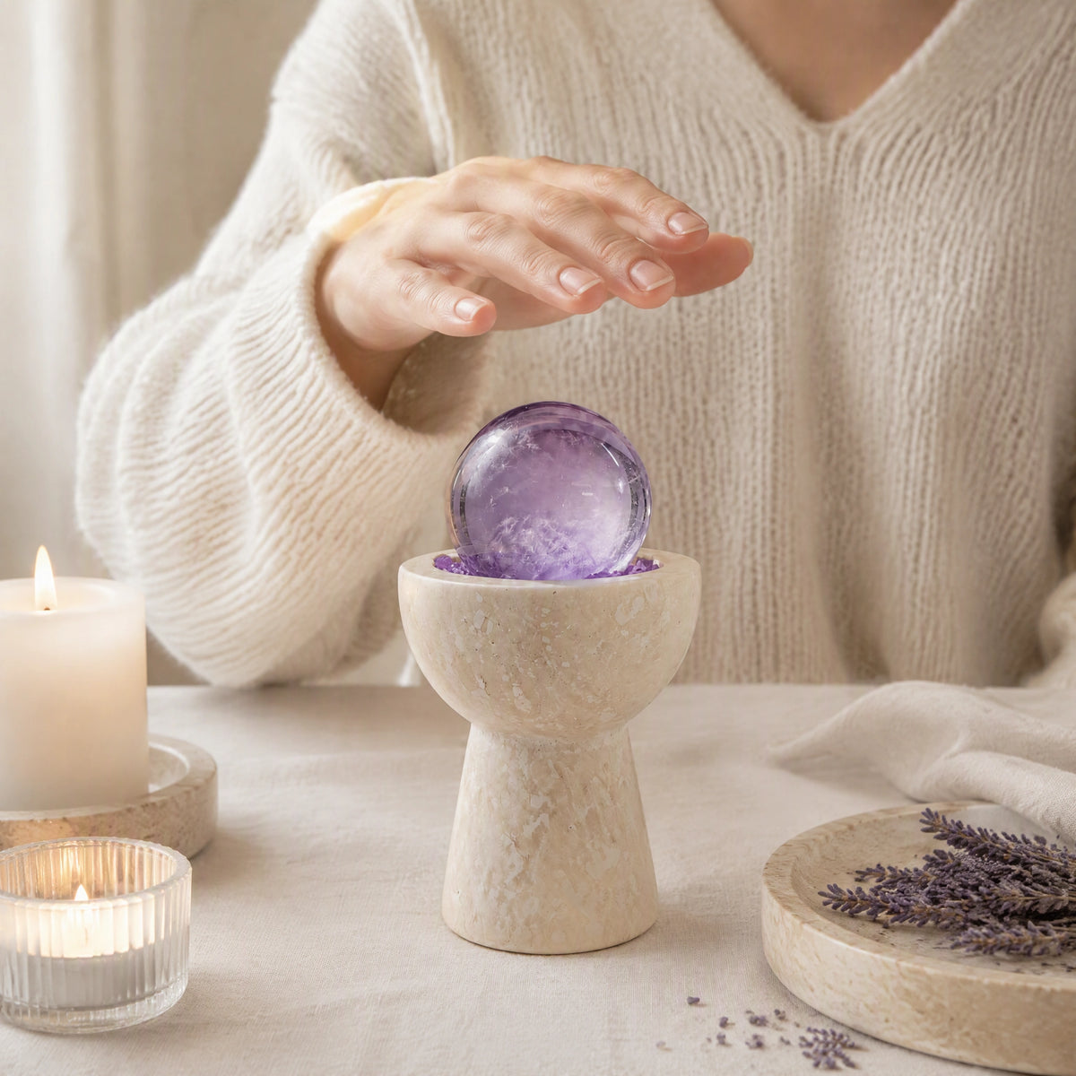 Amethyst Sphere Chalice detail 4