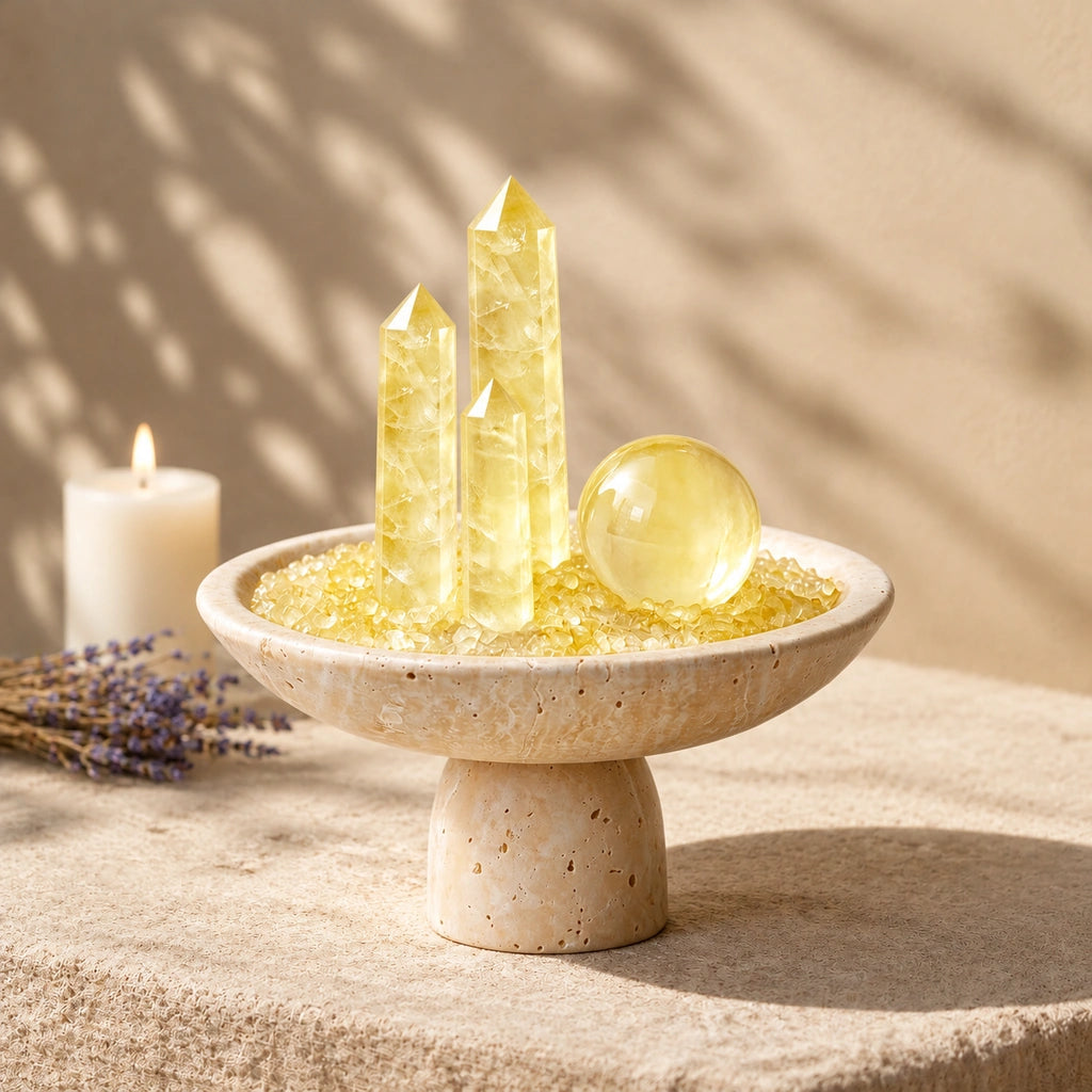 Citrine Luminara Vessel detail 4