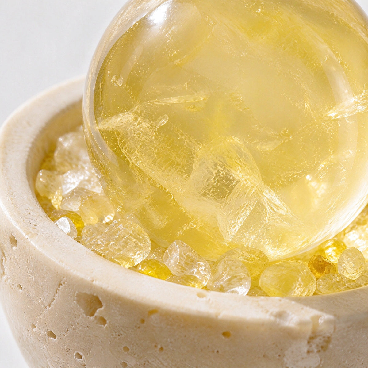 Citrine Sphere Chalice detail 5